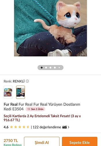 Beden Renk Fur Real