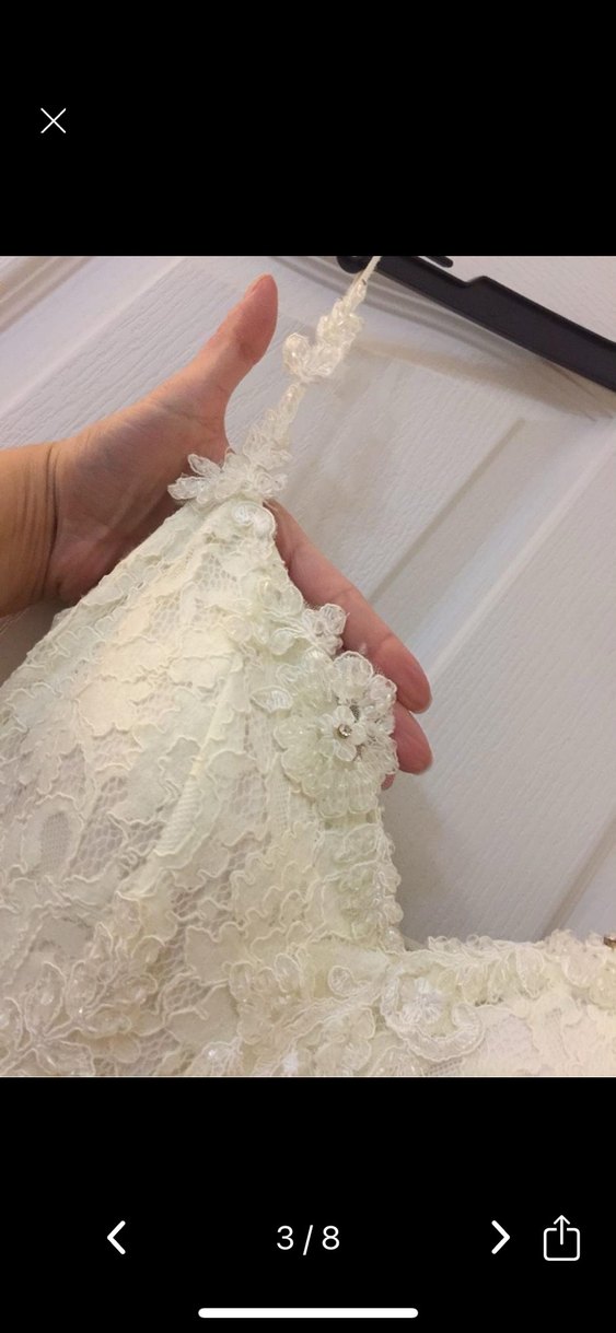 Straplez Bohem Uzun Gelinlik - Görsel 2