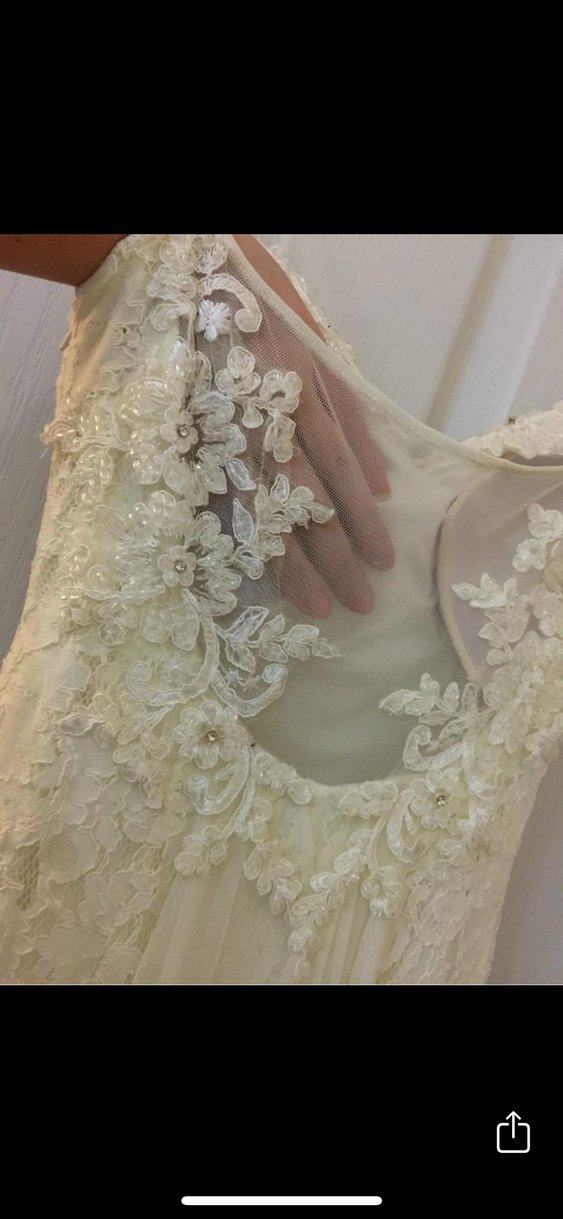 Straplez Bohem Uzun Gelinlik - Görsel 3