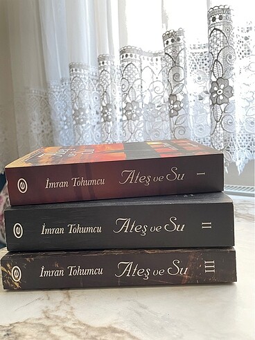 İmran Tohumcu Ateş ve Su serisi 3 kitap