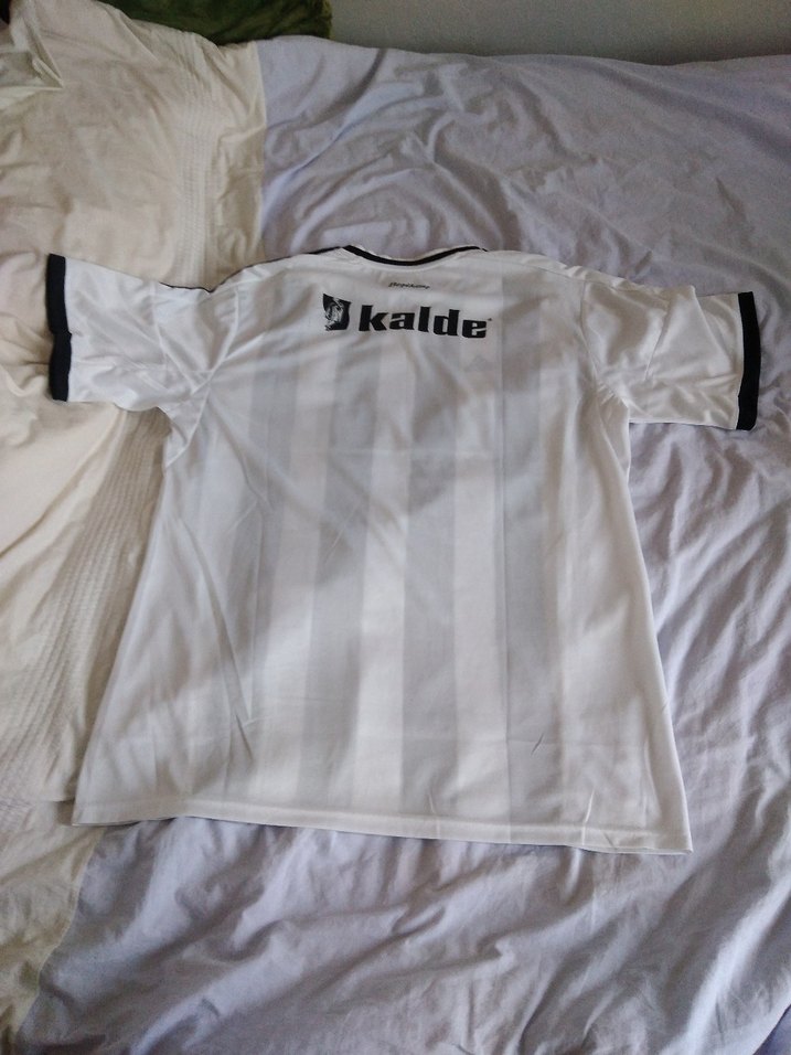 Erkek Siyah Beyaz Çizgili Kısa Kollu Forma - Görsel 5