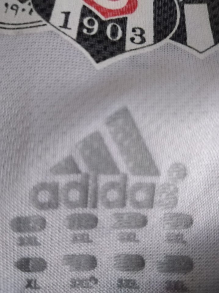 Erkek Siyah Beyaz Çizgili Kısa Kollu Forma - Görsel 2