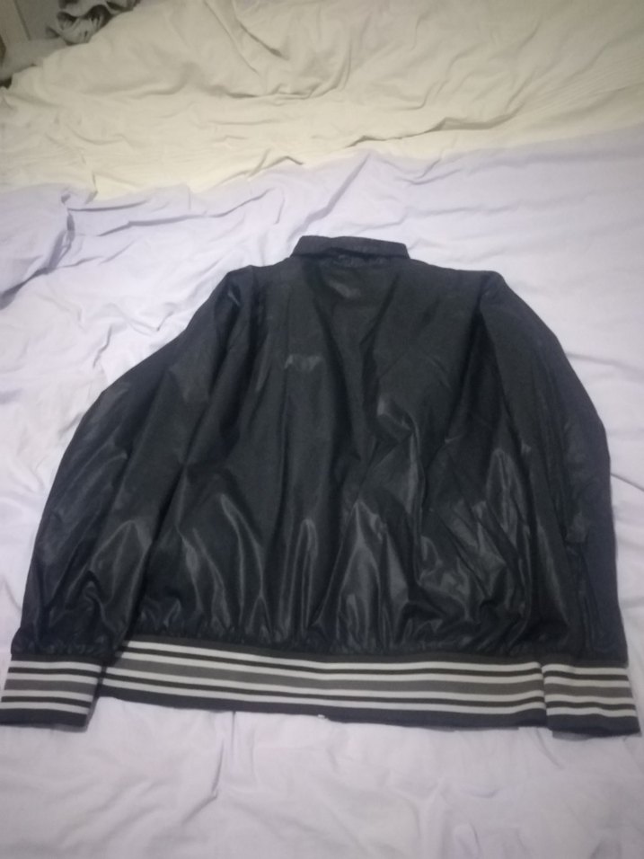 Erkek Siyah Parlak  Mont - Görsel 2