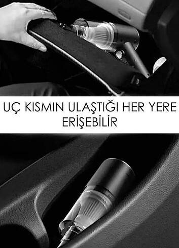 Beden Renk Mini vakumlu araç süpürgesi şarjlı