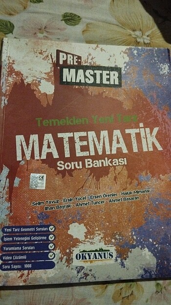 Okyanus yayınları pre master temelden yeni tarz soru bankası 