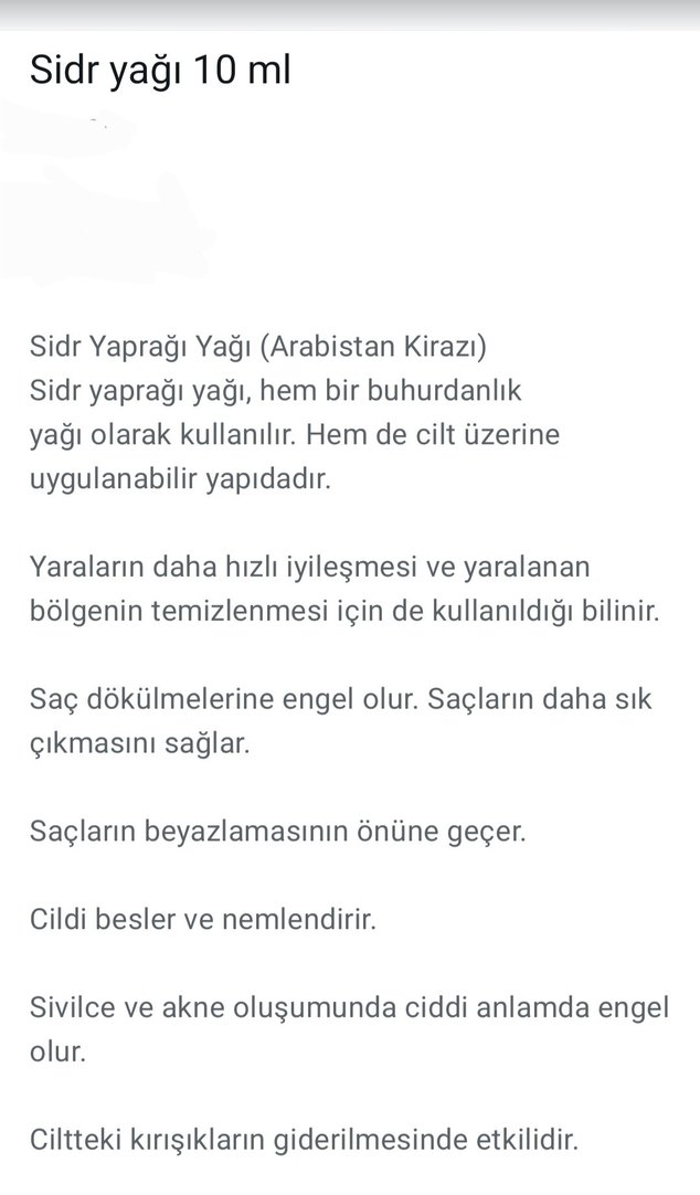 sidr yağı - Görsel 2