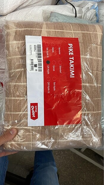 Yataş çift kişilik pike takımı