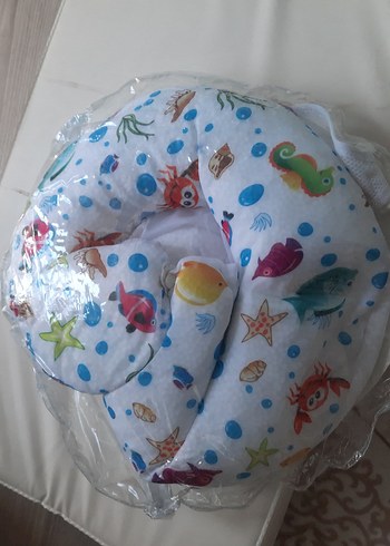 Mavi Baskılı Oturaklı Bebek Banyo Filesi - Görsel 2