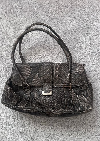 American Vintage Vintage Yilan Derisi Desenli Canta