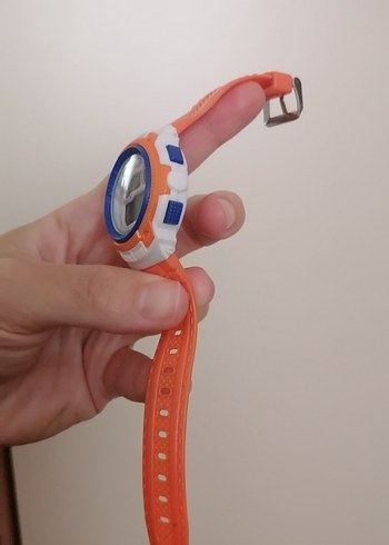 Turuncu Dijital Erkek Spor Saat - Görsel 2