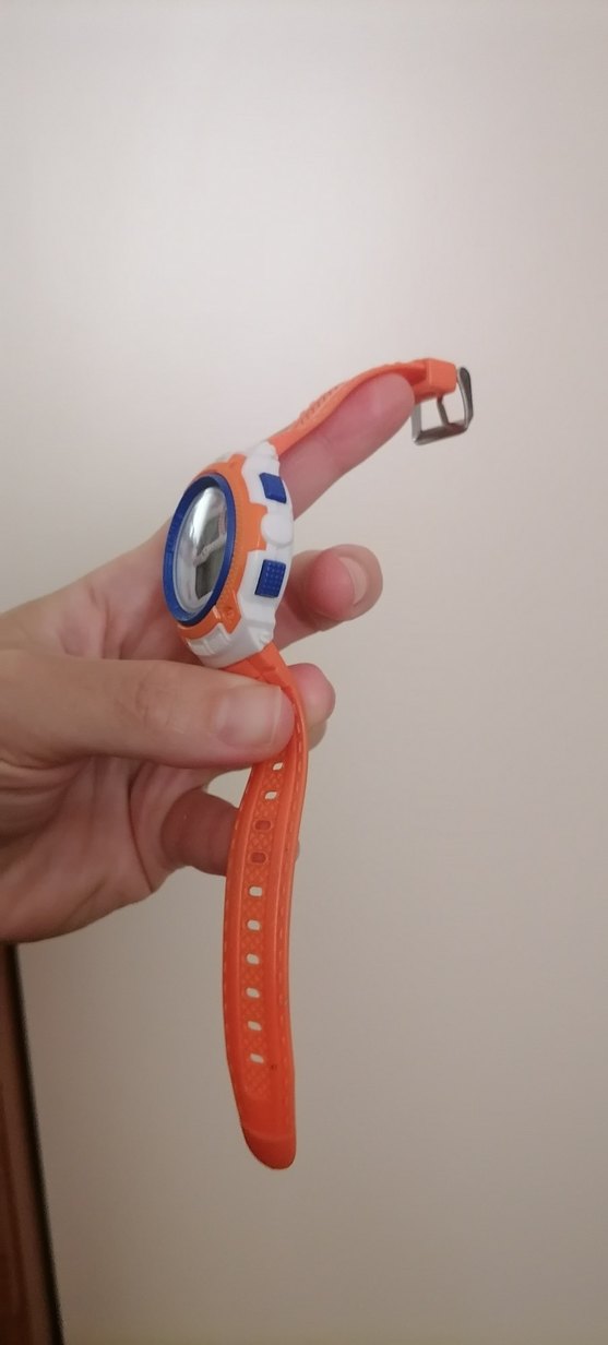 Turuncu Dijital Erkek Spor Saat - Görsel 2