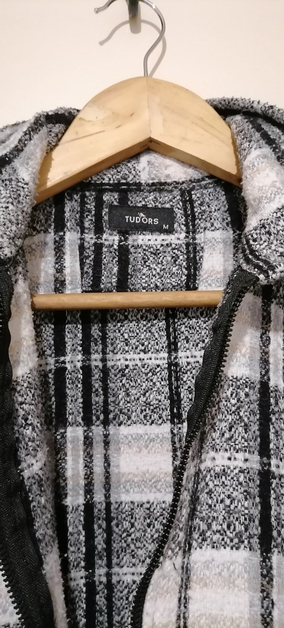 Gri Yüksek Yakalı Erkek Polar Mont - Görsel 4