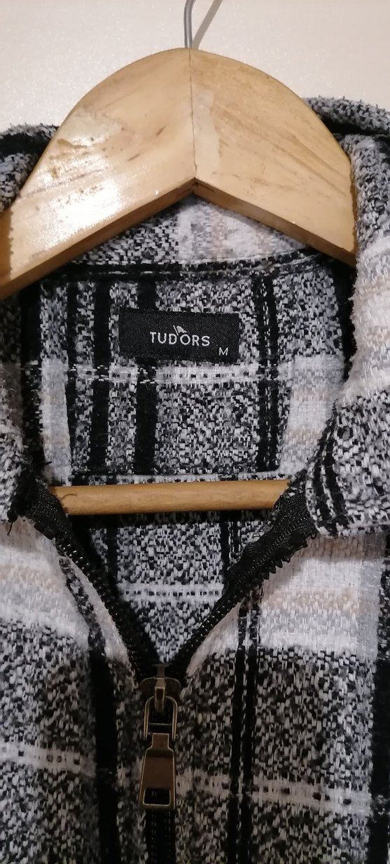 Gri Yüksek Yakalı Erkek Polar Mont - Görsel 3