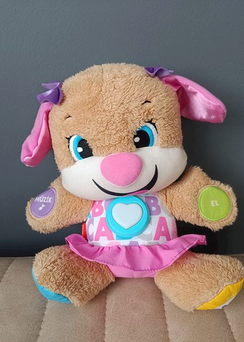 köpek peluş ve dönence