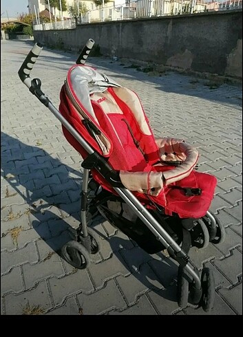 Kraft duo travel bebek arabasi seti