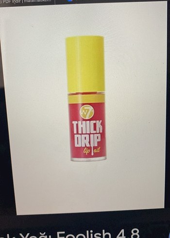 THICK DRIP Canlı Sarı Ruj