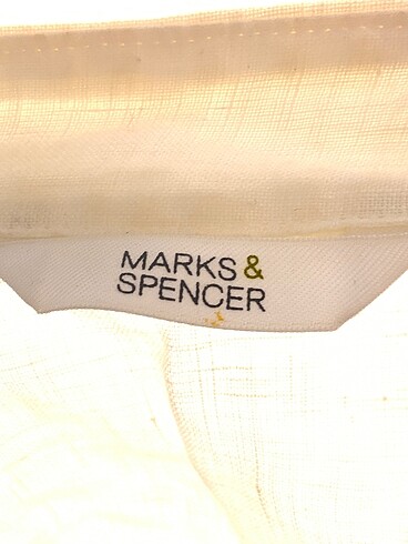 m Beden beyaz Renk Marks & Spencer Gömlek %70 İndirimli.