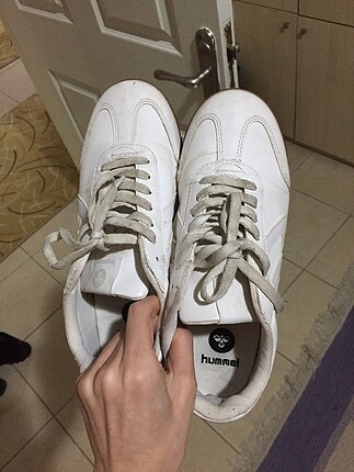 38 Beden Hummel beyaz rahat spor ayakkabı