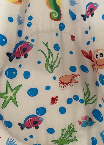 Beden Pastel Batik Desenli Bebek banyo süngeri