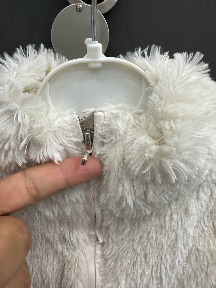 Kürk Detaylı çocuk  Yelek - Görsel 2