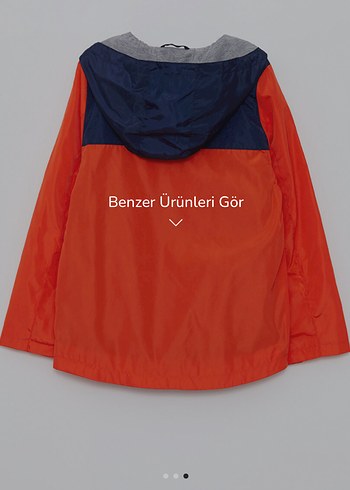 Kapüşonlu Erkek Çocuk yağmurluk - Görsel 4