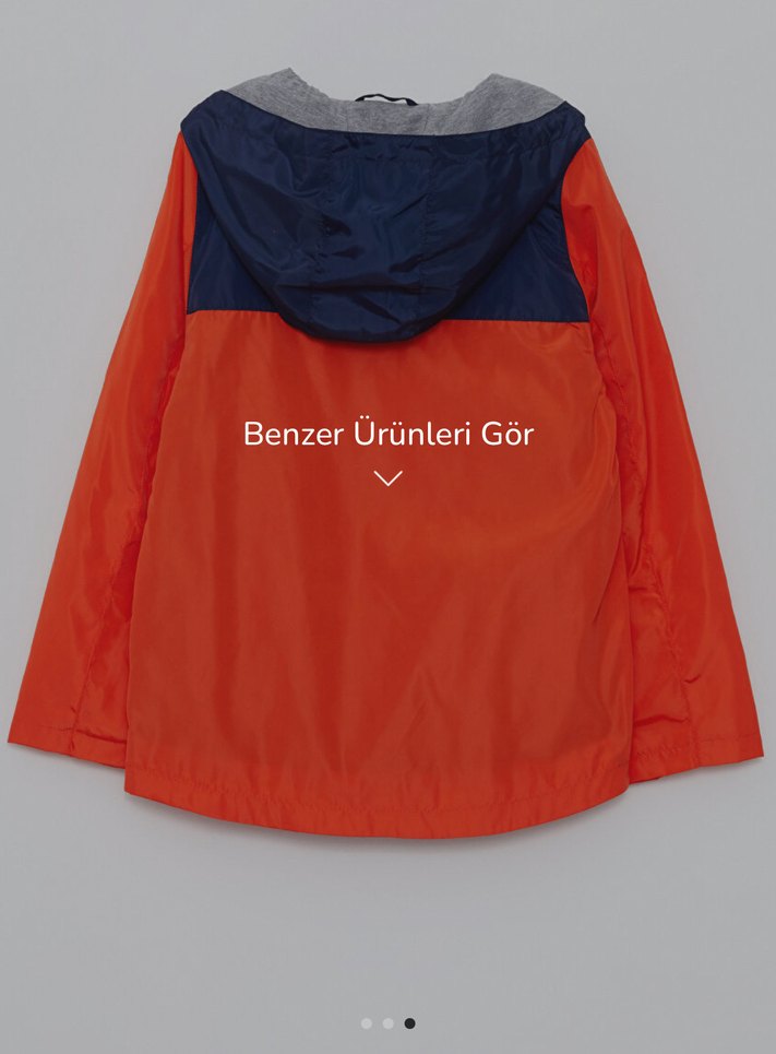 Kapüşonlu Erkek Çocuk yağmurluk - Görsel 4