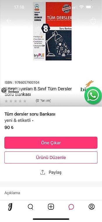  8. Sınıf Türkçe soru Bankası 