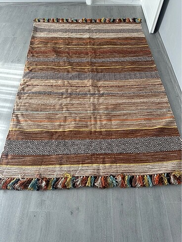 Beden El dokuma İskandinav kilim