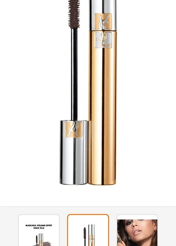 Yves Saint Laurent kahverengi maskara - Görsel 2