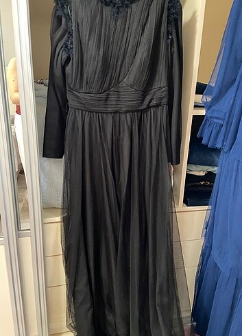 Tesettür abiye elbise  - Görsel 2