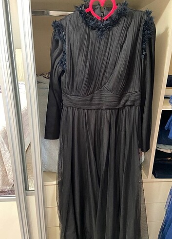 Tesettür abiye elbise  - Görsel 3