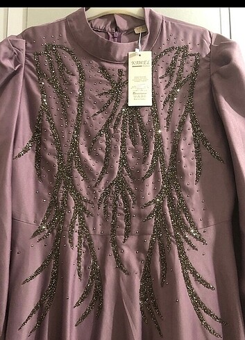 Tesettür abiye elbise - Görsel 2