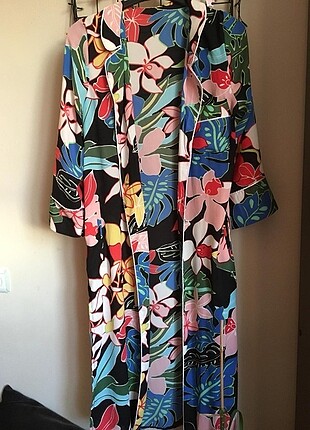 Desenli Kimono 