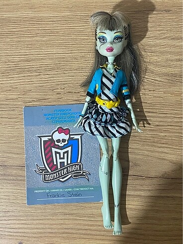 monster high frankie stein picture day