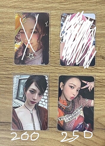 aespa ningning karina giselle pc photocard fotokart