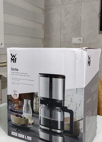 Sıfır WMF marka filtre kahve Makinesi 