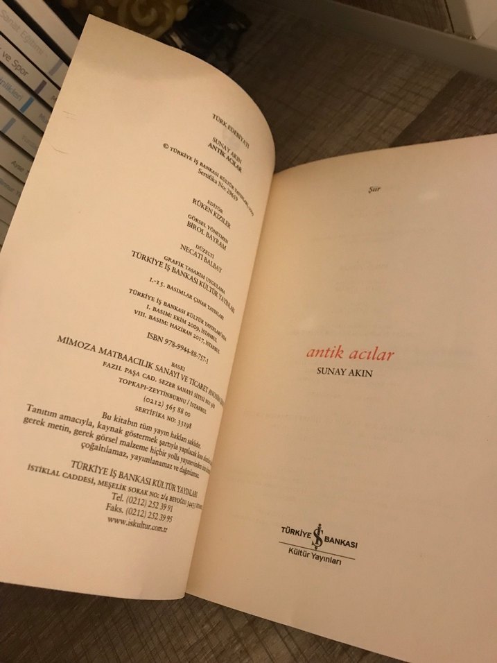 Sunay Akın - Antik Acılar Romanı - Görsel 3