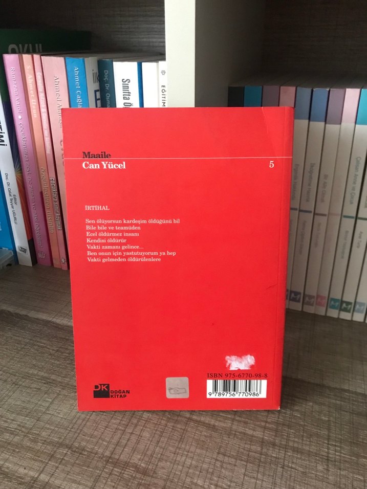 Maaile - Can Yücel Şiir kitap - Görsel 2