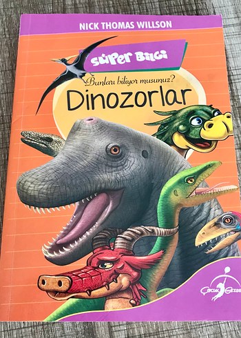 Dinozorlar Çocuk Kitabı bandrollü ürün