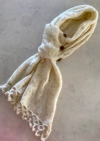 El örgüsü kışlık fular atkı
