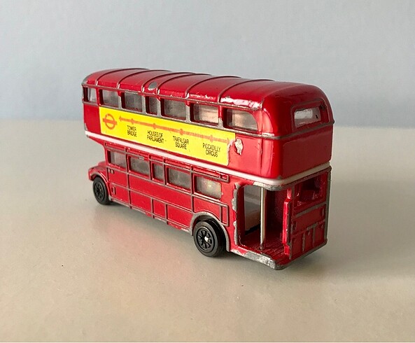 Diğer London bus Londra kırmızı metal otobüs