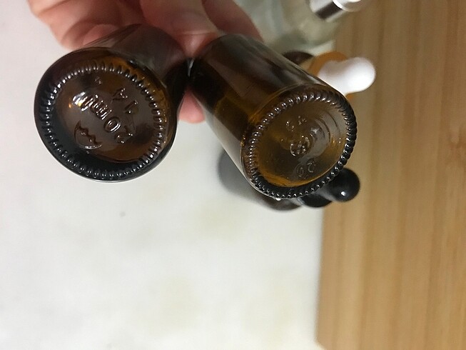 Damlalıklı boş cam şişe - Görsel 7