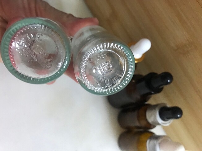 Damlalıklı boş cam şişe - Görsel 8