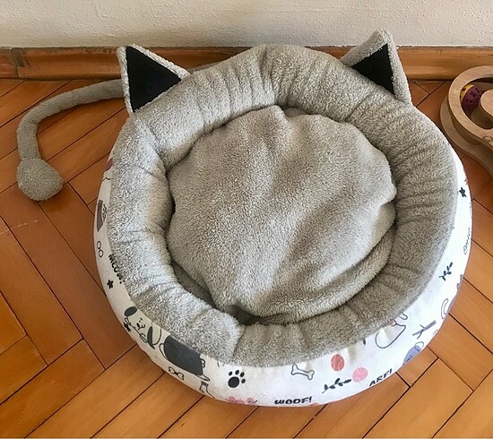 Wellmop lüks kedi köpek yatağ