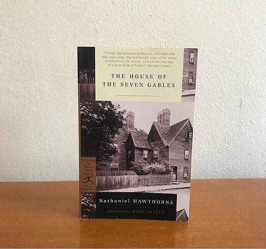The House of the Seven Gables orijinal bandrollü kitap