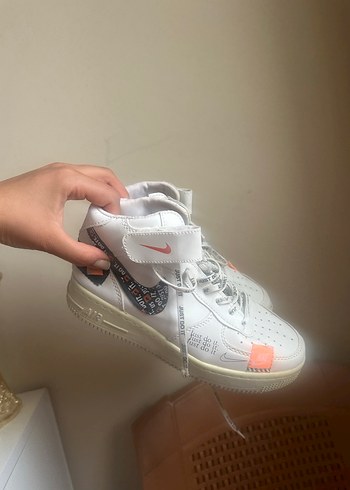 Nike Beyaz Yuksek Bilekli Sneaker