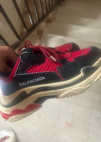 Diğer Balenciaga Kirmizi Siyah Sneaker