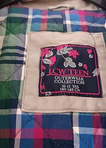 10 Yaş Beden camel Renk Çocuk lcw mont