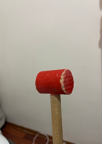 Renkli Ahşap Çekiçli Eğitici Oyuncak - Görsel 2