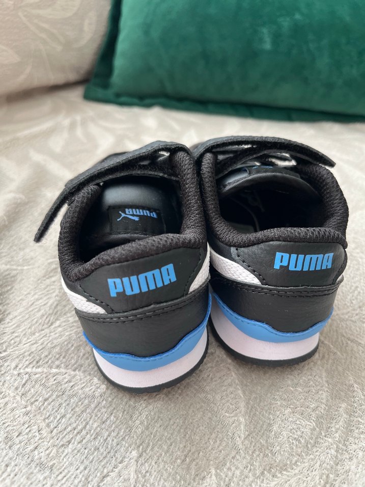 Orijinal Gri Puma Erkek Çocuk Spor Ayakkabı - Görsel 4